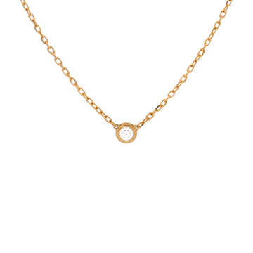 Cartier Cartier D'Amour Pendant Necklace 18K Yellow Gold and Diamond Small