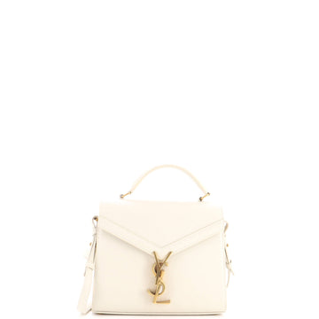 Saint Laurent Cassandra Top Handle Bag Leather Mini