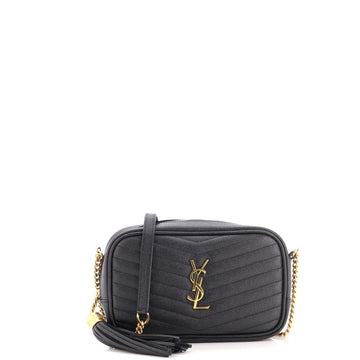 Saint Laurent Lou Camera Bag Matelasse Chevron Leather Mini