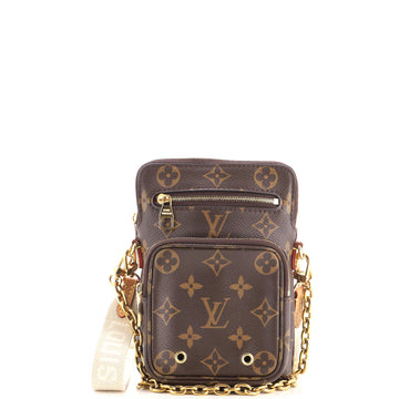 Louis Vuitton Utility Phone Sleeve Bag Monogram Canvas