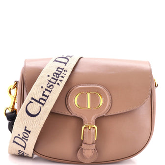 Christian Dior Bobby Flap Bag Leather Large