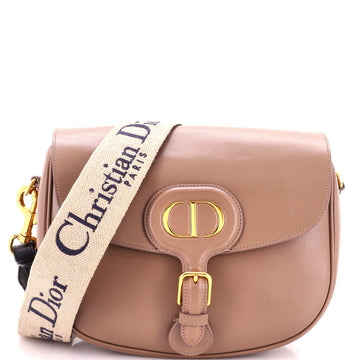 Christian Dior Bobby Flap Bag Leather Large