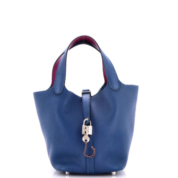 Hermes Eclat Picotin Lock Bag Clemence PM