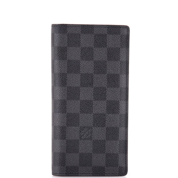 Louis Vuitton Brazza Wallet Damier Graphite