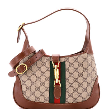 Gucci Jackie 1961 Hobo GG Coated Canvas Small