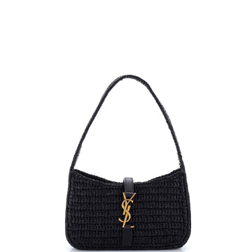 Saint Laurent Le 5 a 7 Hobo Raffia Mini