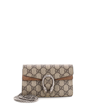 Gucci Dionysus Bag GG Coated Canvas Super Mini