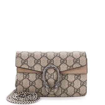 Gucci Dionysus Bag GG Coated Canvas Super Mini