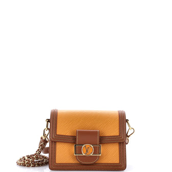 Louis Vuitton Dauphine Shoulder Bag Epi Leather Mini