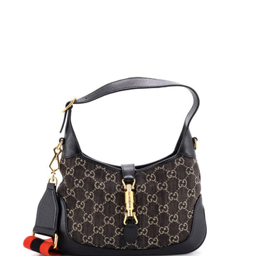 Gucci Jackie 1961 Hobo GG Denim Small