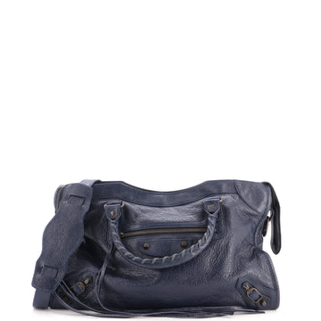 Balenciaga City Classic Studs Bag Leather Medium