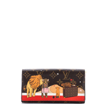 Louis Vuitton Sarah Wallet Limited Edition Christmas Animation Monogram Canvas