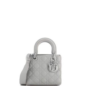 Christian Dior Ultra Matte My ABCDior Lady Dior Bag Cannage Quilt Calfskin