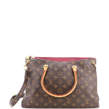 Louis Vuitton Pallas Tote Monogram Canvas with Leather