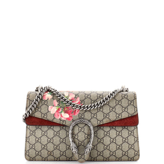 Gucci Dionysus Bag Blooms Print GG Coated Canvas Small