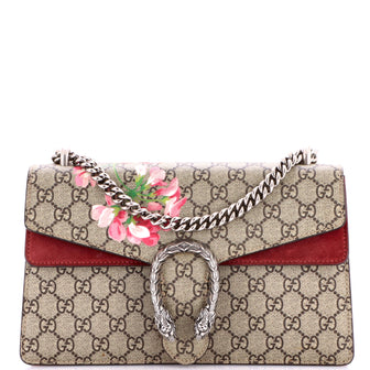 Gucci Dionysus Bag Blooms Print GG Coated Canvas Small