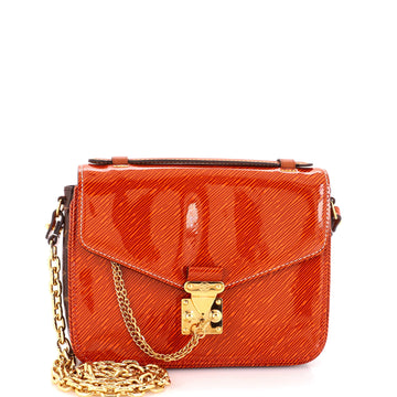 Louis Vuitton Pochette Metis Shiny Epi Leather with Reverse Monogram Canvas Mini