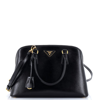 Prada Promenade Bag Vernice Saffiano Leather Medium