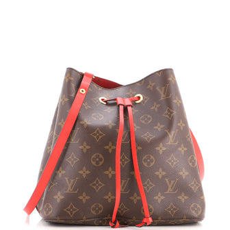 Louis Vuitton NeoNoe Handbag Monogram Canvas with Leather MM