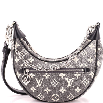 Louis Vuitton Loop Handbag Monogram Jacquard Denim