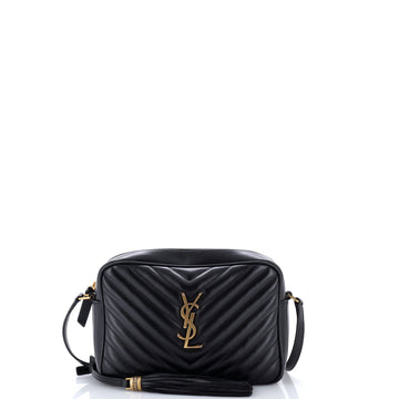 Saint Laurent Lou Camera Bag Matelasse Chevron Leather Small