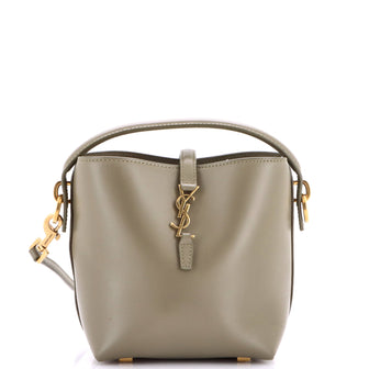 Saint Laurent Le 37 Bucket Bag Leather Mini