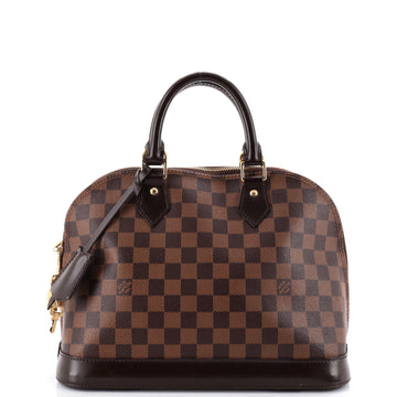 Louis Vuitton Alma Handbag Damier MM