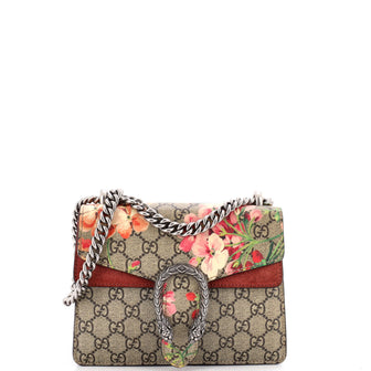 Gucci Dionysus Bag Blooms Print GG Coated Canvas Mini