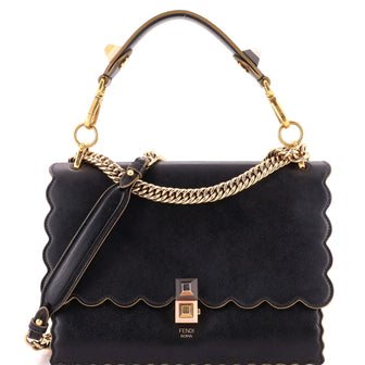 Fendi Kan I Bag Leather Medium