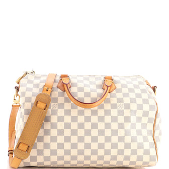Louis Vuitton Speedy Bandouliere Bag Damier 35