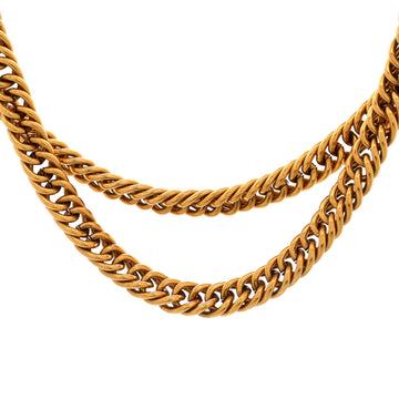 Chanel Vintage Medallion Multichain Belt Metal