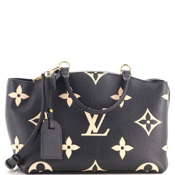 Louis Vuitton Petit Palais Handbag Bicolor Monogram Empreinte Giant