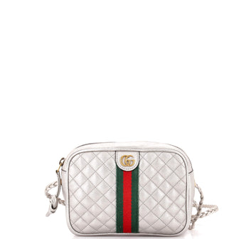 Gucci Trapuntata Camera Bag Quilted Leather Mini