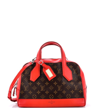 Louis Vuitton Dora Handbag Monogram Canvas and Calfskin PM