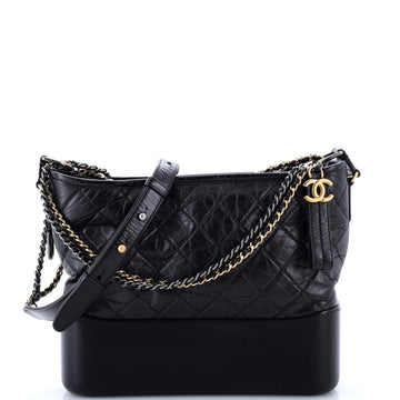 Chanel Gabrielle Hobo Quilted Aged Calfskin Medium