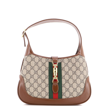 Gucci Jackie 1961 Hobo GG Coated Canvas Small