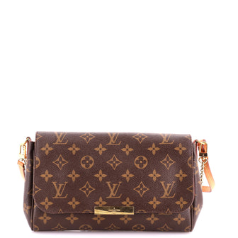 Louis Vuitton Favorite Handbag Monogram Canvas MM