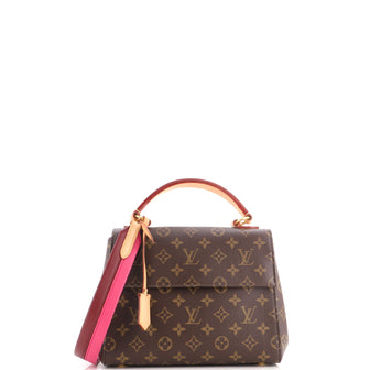 Louis Vuitton Cluny Top Handle Bag Monogram Canvas BB