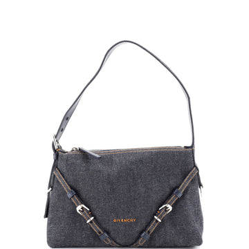 Givenchy Voyou Shoulder Bag Denim Mini