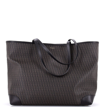 Saint Laurent Shopper Tote Monogram Canvas Large
