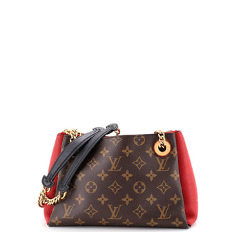 Louis Vuitton Surene Handbag Monogram Canvas with Leather BB