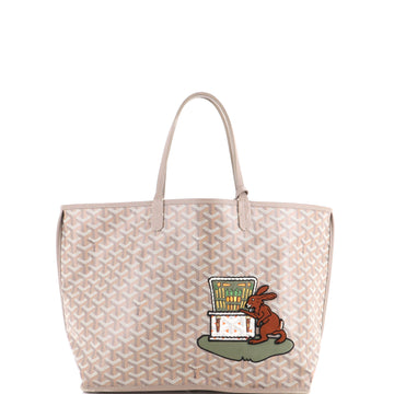 Goyard Anjou Reversible Tote Embroidered Coated Canvas PM