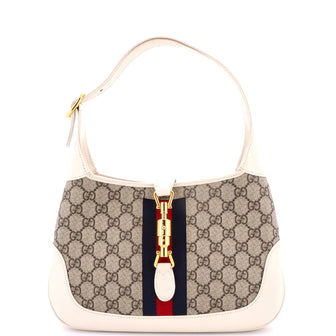 Gucci Jackie 1961 Hobo GG Coated Canvas Small
