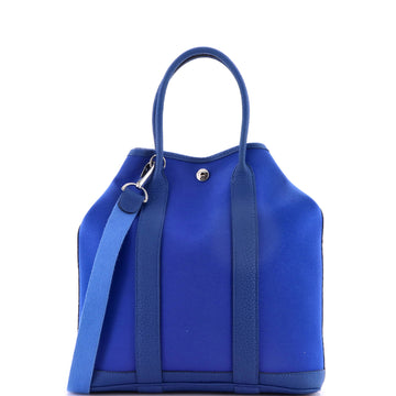Hermes Garden File Tote Toile and Leather 28