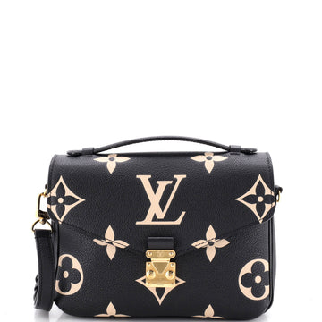 Louis Vuitton Pochette Metis Bicolor Monogram Empreinte Giant