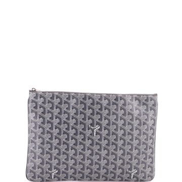 Goyard Senat Zip Pouch Coated Canvas MM