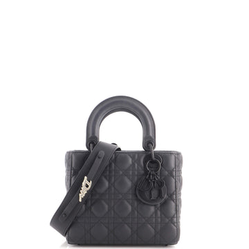 Christian Dior Ultra Matte My ABCDior Lady Dior Bag Cannage Quilt Calfskin