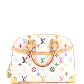 Louis Vuitton Trouville Handbag Monogram Multicolor