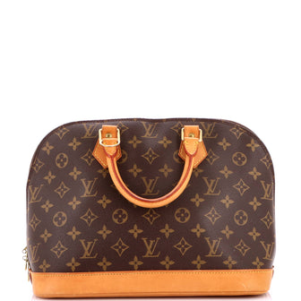 Louis Vuitton Vintage Alma Handbag Monogram Canvas PM