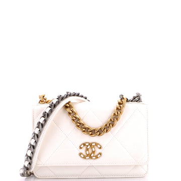 Chanel 19 Wallet on Chain Quilted Lambskin